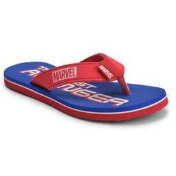 Toothless Marvel Avengers Theme Featuring The First Avenger Iron Man Printed Flip Flops - Blue-picture-8
