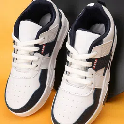 TOMSY CHOICE Colour Blocked Lace Up Shoes - Black-picture-13