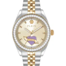 PHILIPP PLEIN Newness Men Brass Dial & Stainless Steel Straps Analogue Watch PW2BA0925-picture-11