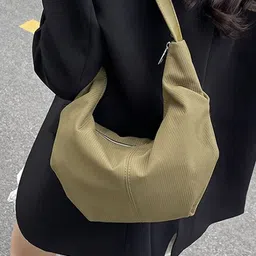 StyleCast x Revolte Women One Handle Half Moon Shoulder Bag image 5