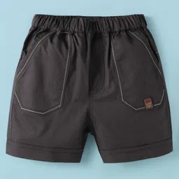 Dapper Dudes Half Sleeves Panda Printed Shirt With Bow & Shorts - Lemon Yellow image 4