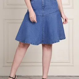 PUELLA Flared Knee Length Skirt-picture-51