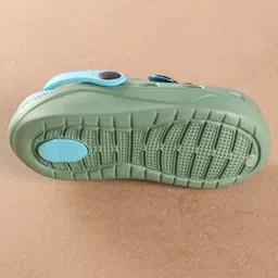 Pine Kids Clogs With Backstrap - Blue Green image 5