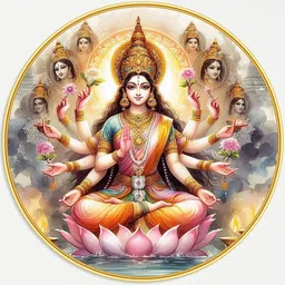 Livin'luxe Multicoloured MDF Religious Wall Paintings image 5