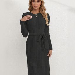 Outzidr Women Sheath Dress-picture-41
