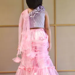 Fayon Kids Girls Embellished Top with Palazzos image 3