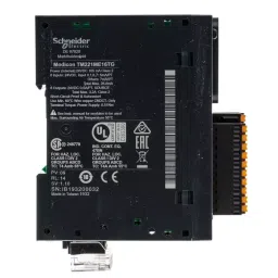 Schneider Electric Modicon M221 Series PLC CPU Transistor Output 8-Input Discrete Input, TM221ME16TG image 5