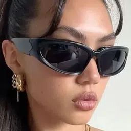 RICH CLUB Unisex Wayfarer Sunglasses with UV Protected Lens image 5