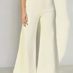 SHOWOFF Women Cotton Comfort Flared Light Fade Stretchable Jeans-image-81