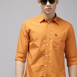 U.S. Polo Assn. Denim Co. Pure Cotton Casual Shirt-picture-28
