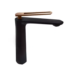 Aquieen Luxury 304.8 mm (12 Inch) Black Rose Gold Extended Body Pillar Cock, AQN 429-image-59