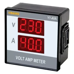 Yokins Digital Volt-Amp Meter Sqaure Black 90-500 V AC Voltage Range for Electrical Panel & Submersible Panel Testing, Y7-AVA-picture-13