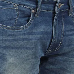 Numero Uno Men Slim Fit Low-Rise Light Fade Stretchable Jeans image 3