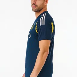 dostitch Men Cristiano Ronaldo Printed V-Neck Dri-FIT T-shirt-picture-28