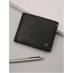 Van Heusen Men Casual Black Textured Wallet-picture-15