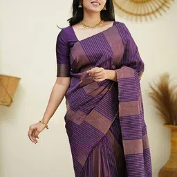 bigben textile Woven Design Banarasi Saree image 5