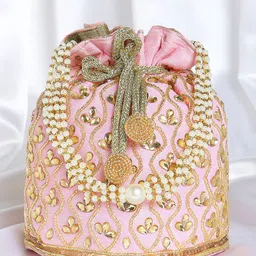 Peora Embellished Potli Clutch-picture-39
