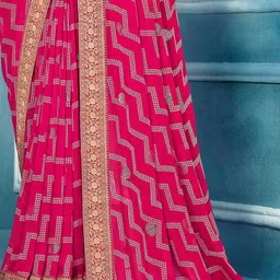 TIRA Bandhani Printed Saree image 3