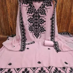 SYS Brand - Shop Your Style Embroidered Unstitched Dress Material image 3