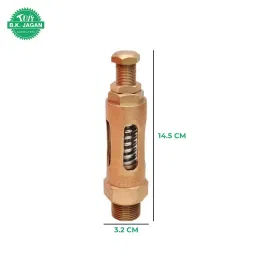 B K JAGAN & CO Open Type Bronze Spring Relief Safety Valve (19.05 mm (3/4 Inch)) image 2