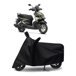 Auto Pearl Bike Cover for Yamaha Ray-ZR 125FI (Black)-picture-27