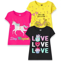 BERRYJOY Girls 3 Printed T-shirt-picture-43
