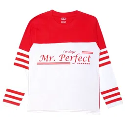 MIST N FOGG Boys Pack Of 2 Colourblocked Round Neck Long Sleeves Applique T-shirt image 4