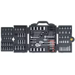 STANLEY 30x14.40x2.60 inch Chrome Vanadium Steel Socket Tool Set, 96-011 (Set of 170)-picture-16