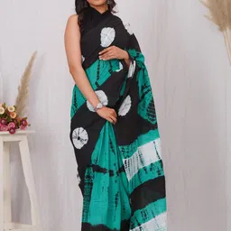Pinkcity Trade World Green Pure Cotton Solid Sarees-picture-37