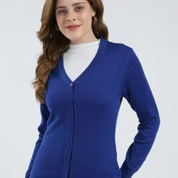 Monte Carlo Women Woollen Cardigan-image-40