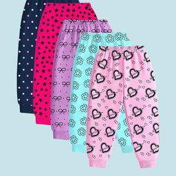 YK Girls Pack Of 5 Pyjamas-picture-11