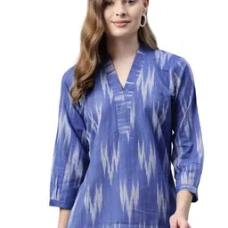 one femme Women Ikat Printed Top image 1