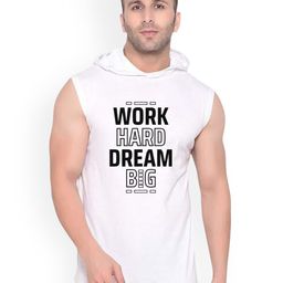 Fashnobic Work Hard Printed Hooded Gym Vest - K__Print-177_gym_vest White M-picture-39