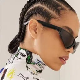 Arzonai Unisex Black Sunglasses-image-68