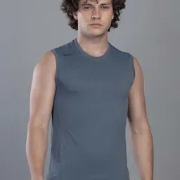SPORT SUN Men Dri-FIT Solid Round Neck T-shirt-picture-35