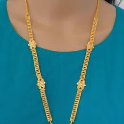 Ramdev Art Fashion Jwellery Brass Gold Plated Mangalsutra-image-55