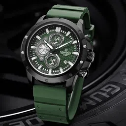 Naviforce Men Dial & Straps Analogue Multi Function Watch NF8036 BGNGN-picture-14