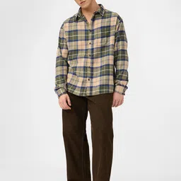 The Souled Store Men Opaque Checked Casual Shirt image 4