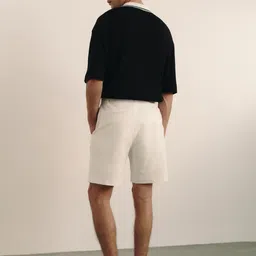H&M Relaxed Fit Linen-Blend shorts image 2