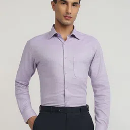 Raymond Slim-Fit Semicutaway Formal Shirt-picture-26