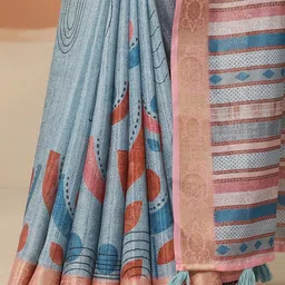 Libas Silk Blend Saree image 2