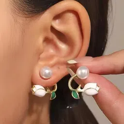 ONUYX Gold-Plated Alloy Earrings-picture-25