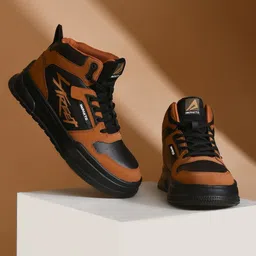 IMPAKTO Men Colourblocked Stylish Lace-Up Sneakers-picture-39