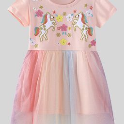 LULU & SKY Girls Embroidered Nightdress-picture-13