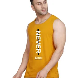 SLOWLORIS Men Pack Of 2 Typography Printed Round Neck Cotton Slim Fit T-shirts image 5