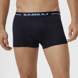 Ramraj Pack Of 4 Cotton Short Trunks VINTRK_NYGMCYGW-4P image 5