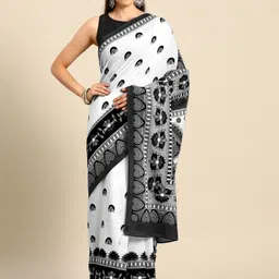 BUTA BUTI Floral Pure Cotton Saree-picture-24