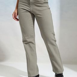 Tokyo Talkies Women Straight Fit Clean Look Stretchable Jeans-picture-13