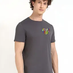 SZN Men Typography Printed T-shirt image 4
