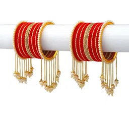 GLIKA Womens Bracelet kada latkan bangle Set-picture-33